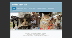 Desktop Screenshot of poundpetsinc.com